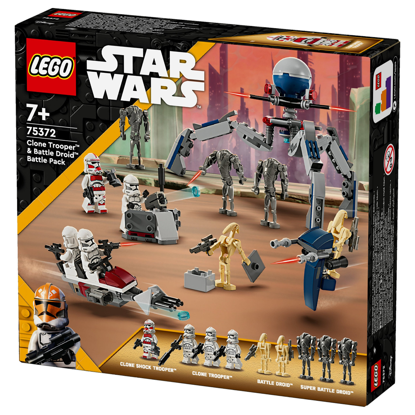 LEGO Star Wars Clone Trooper& Battle Droid Battle Pack 75372 — Buy in Cyprus with Fast Delivery
