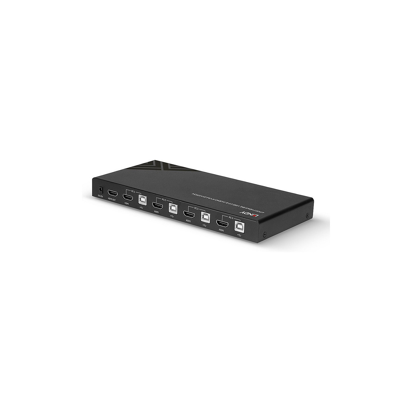 KVM- Audio- USB-Switch 4-Port Lindy — Buy in Cyprus with Fast Delivery