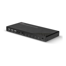 KVM- Audio- USB-Switch 4-Port Lindy — Buy in Cyprus with Fast Delivery