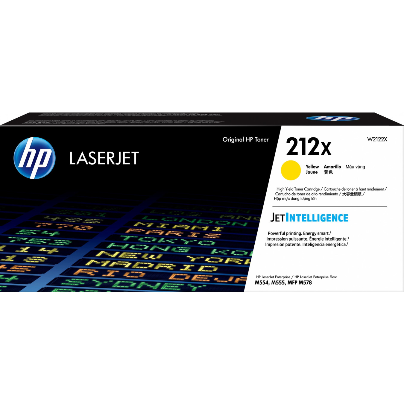 HP 212X (W2122X) - Original High-Yield Yellow Toner, up to 10,000 pages — Buy in Cyprus with Fast Delivery
