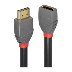 LINDY HDMI 2.0 Verlängerungskabel 1m. Anthra Line — Buy in Cyprus with Fast Delivery
