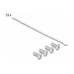 Delock 10? Keystone Patchpanel 12 Port mit Entlastungsschiene 1 HE grau — Buy in Cyprus with Fast Delivery