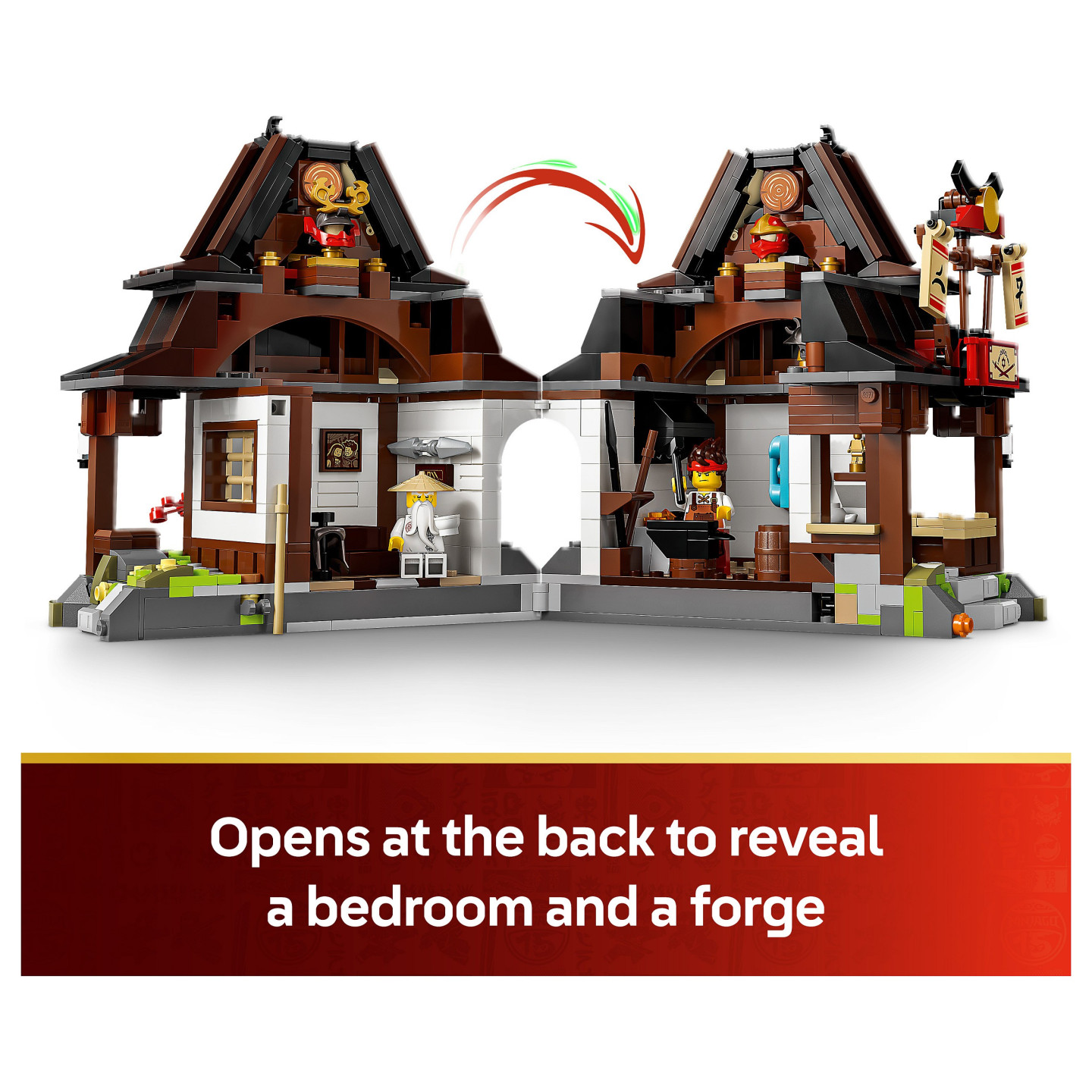 LEGO 71858 Ninjago 15-jhriges Jubilum der Vier-Waffen-Schmied — Buy in Cyprus with Fast Delivery