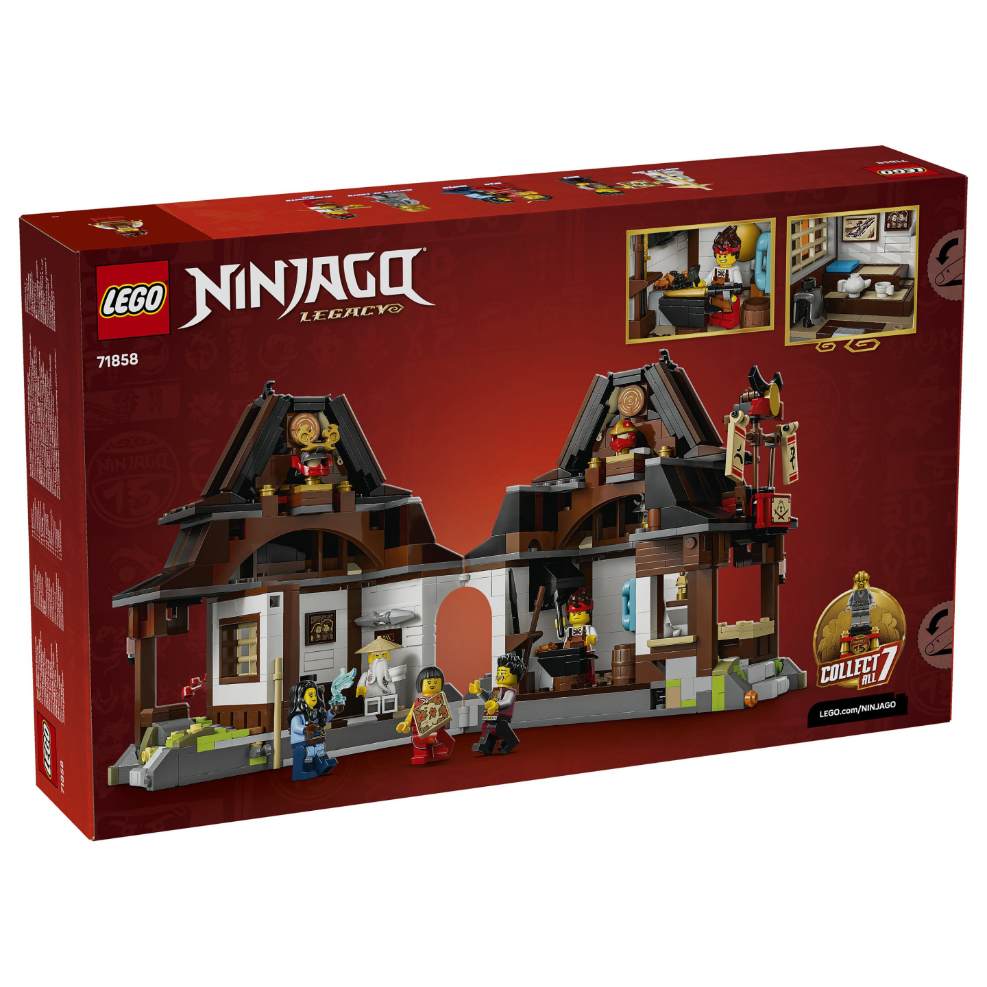 LEGO 71858 Ninjago 15-jhriges Jubilum der Vier-Waffen-Schmied — Buy in Cyprus with Fast Delivery
