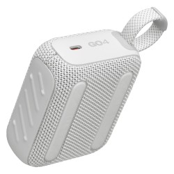 Portable Speaker Go 4 white Bluetooth (JBLGO4WHT) — Buy in Cyprus with Fast Delivery