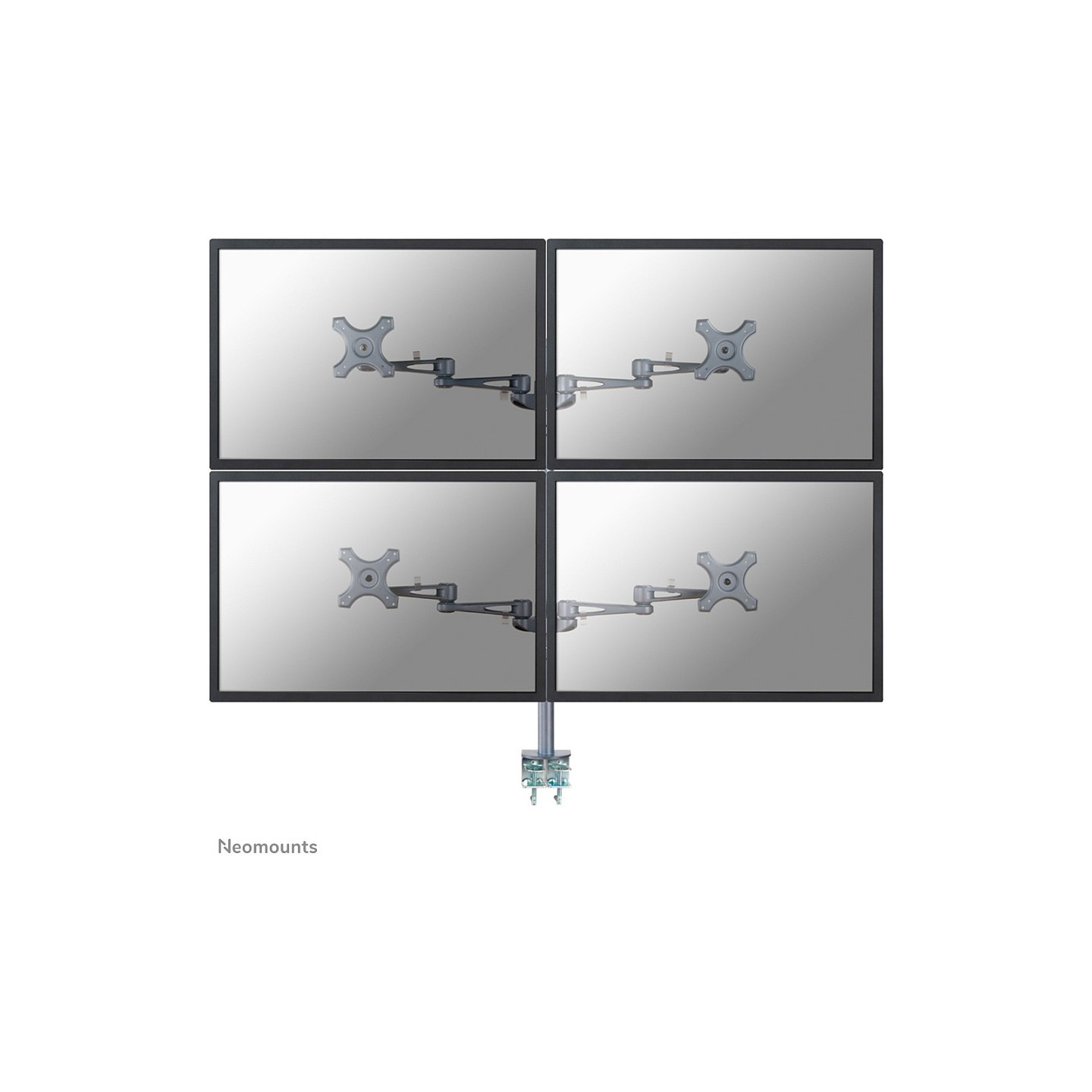 Neomounts Tischhalterung für vier Flachbildschirme bis 27' (69 cm) 6KG FPMA-D935D4 — Buy in Cyprus with Fast Delivery
