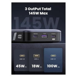 25000 mAh Powerbank 145W Two-way Fast Charging — Buy in Cyprus with Fast Delivery