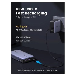 25000 mAh Powerbank 145W Two-way Fast Charging — Buy in Cyprus with Fast Delivery