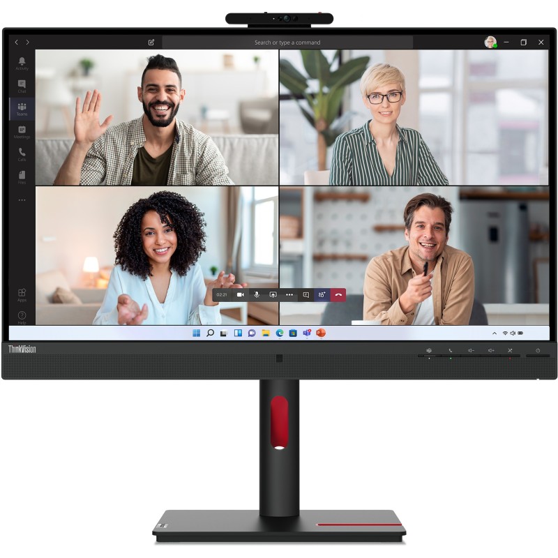 Buy Lenovo ThinkVision T27hv-30 - 27in QHD (2560x1440) IPS, 75Hz 4ms, USB-C/DP/H... in Cyprus, Nicosia, Limassol, Larnaka, Pafos