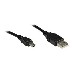 Good Connections USB Kabel 5m St. A zu Mini-B St. 5-polig — Buy in Cyprus with Fast Delivery
