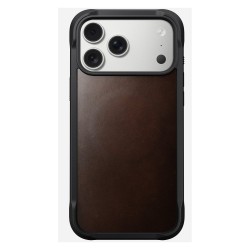 Nomad Rugged Leather Case iPhone 17 Pro Max Rustic Brown Horween — Buy in Cyprus with Fast Delivery
