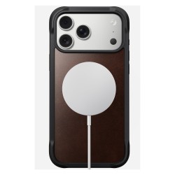 Nomad Rugged Leather Case iPhone 17 Pro Max Rustic Brown Horween — Buy in Cyprus with Fast Delivery