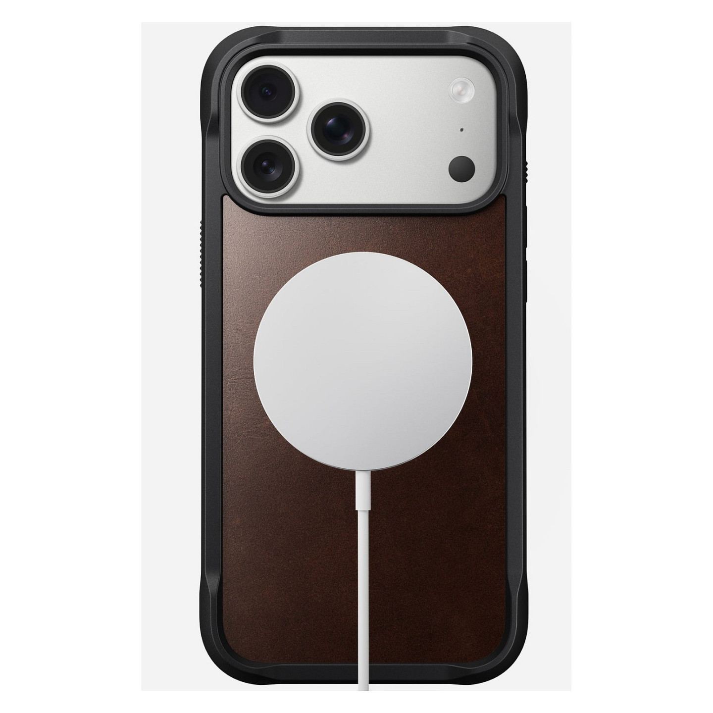 Nomad Rugged Leather Case iPhone 17 Pro Max Rustic Brown Horween — Buy in Cyprus with Fast Delivery