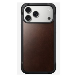 Nomad Rugged Leather Case iPhone 17 Pro Max Rustic Brown Horween — Buy in Cyprus with Fast Delivery