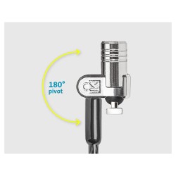 Kensington MicroSaver 2.0 K65020EU Keyed Laptop Lock Sicherheitskabel — Buy in Cyprus with Fast Delivery