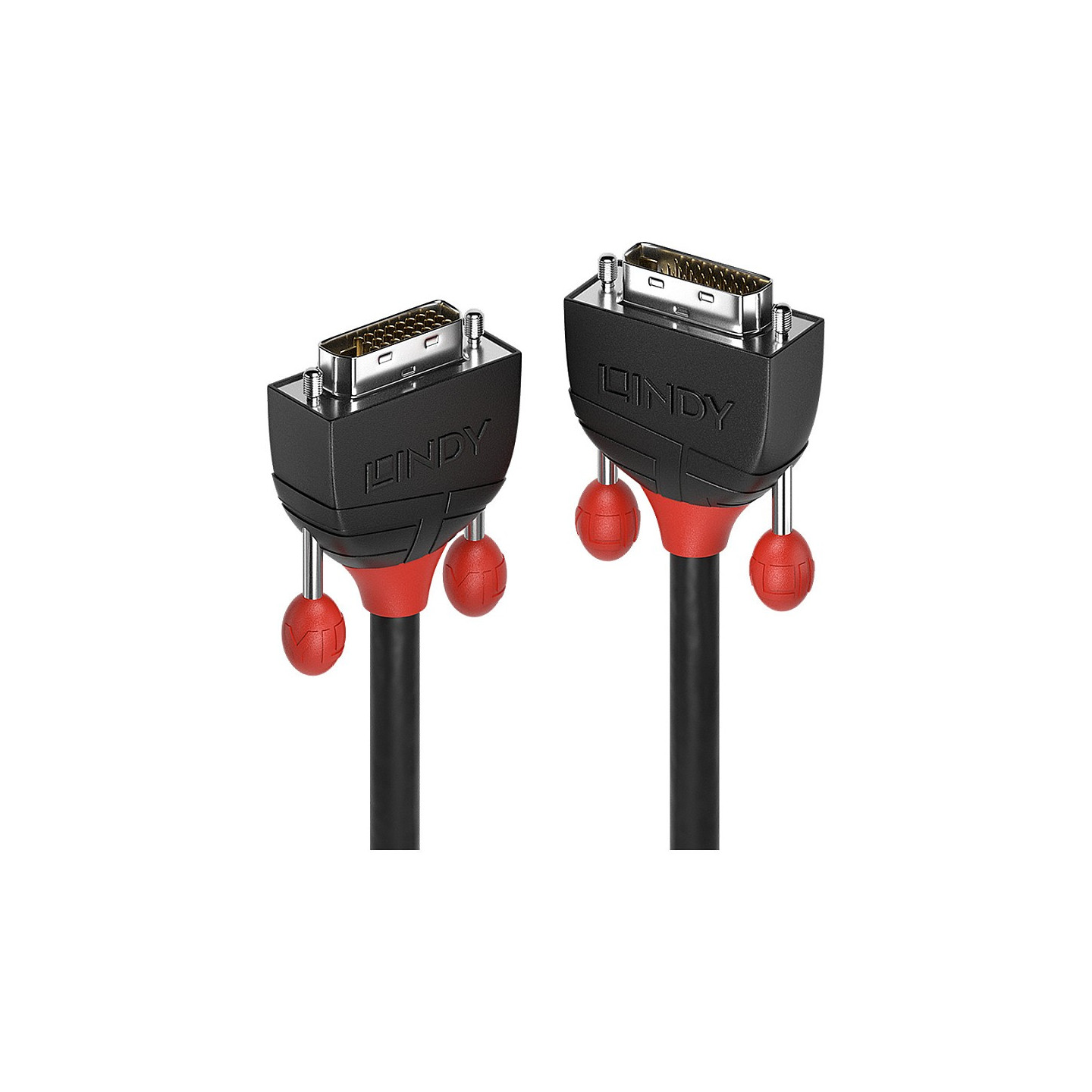 LINDY DVI-D Dual Link Kabel Black Line 2m — Buy in Cyprus with Fast Delivery