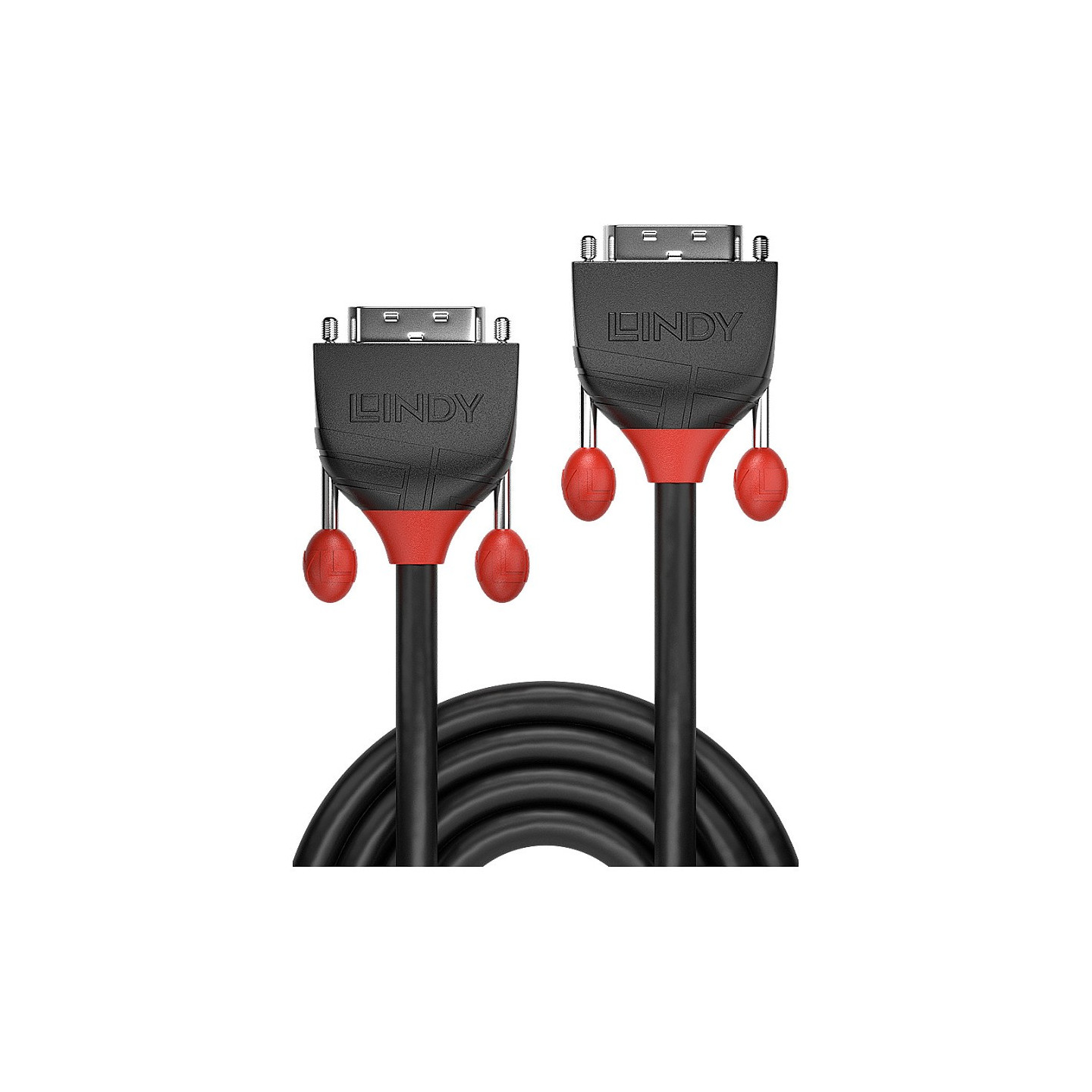 LINDY DVI-D Dual Link Kabel Black Line 2m — Buy in Cyprus with Fast Delivery
