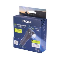 TROIKA Taschenlampe ECO KNICKLICHT MICRO schwarz — Buy in Cyprus with Fast Delivery