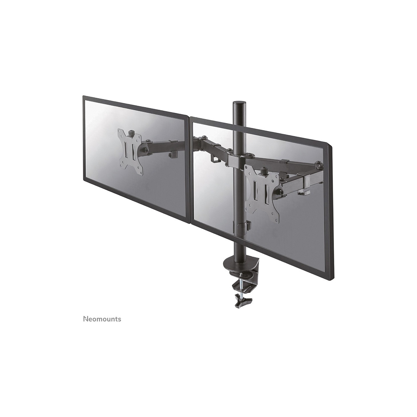 Neomounts FPMA-D550DBLACK Tischhalterung für zwei Flachbildschirme bis 32' - Schwarz — Buy in Cyprus with Fast Delivery