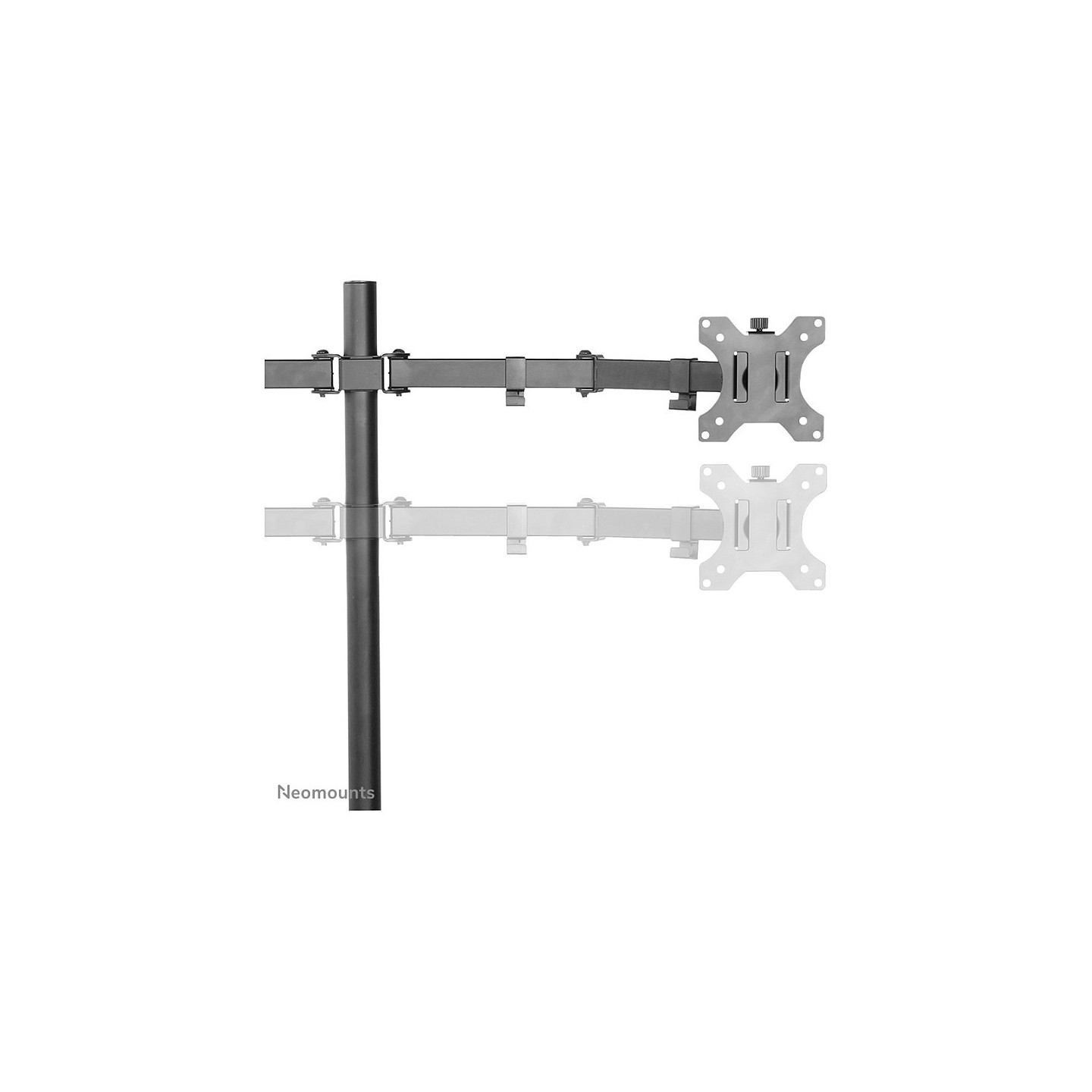 Neomounts FPMA-D550DBLACK Tischhalterung für zwei Flachbildschirme bis 32' - Schwarz — Buy in Cyprus with Fast Delivery