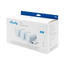 Shelly Plug & Play '3x Blu TRV & Blu Gateway Gen3' Heizkörperthermostat + Gateway — Buy in Cyprus with Fast Delivery