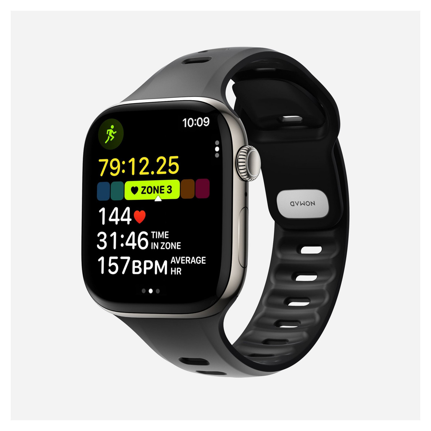 Nomad Tempo Band 46mm Black — Buy in Cyprus with Fast Delivery