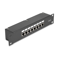 Delock 10? Kupplungs-Patchpanel 8 Port Cat.6 — Buy in Cyprus with Fast Delivery