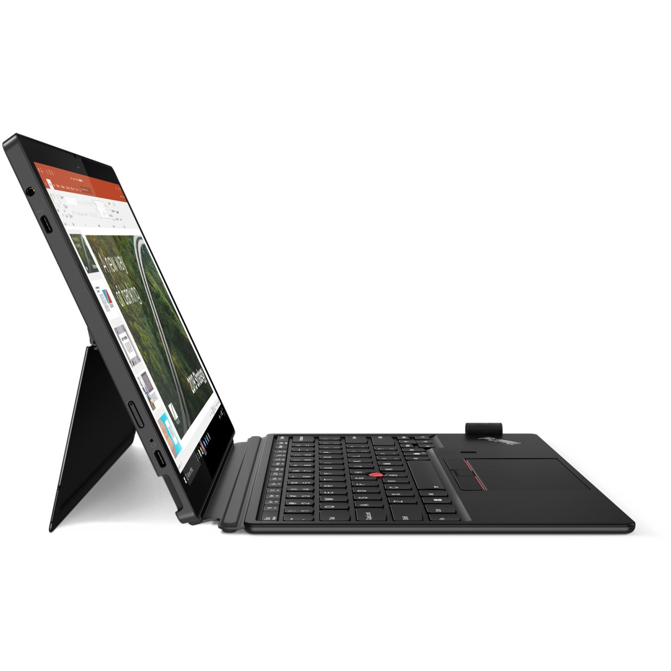Lenovo ThinkPad X12 Detachable Gen 2 - 164U - Black, 32GB LPDDR5x, 1TB SSD, Intel Core Ultra 7, 12.3in FHD+ Touch