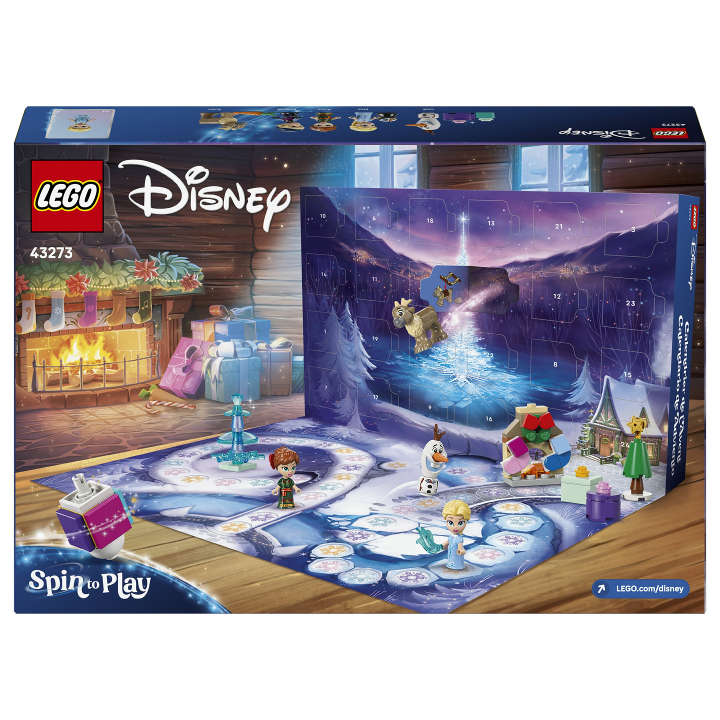 LEGO 43273 Disney Frozen Adventskalender 2025 — Buy in Cyprus with Fast Delivery
