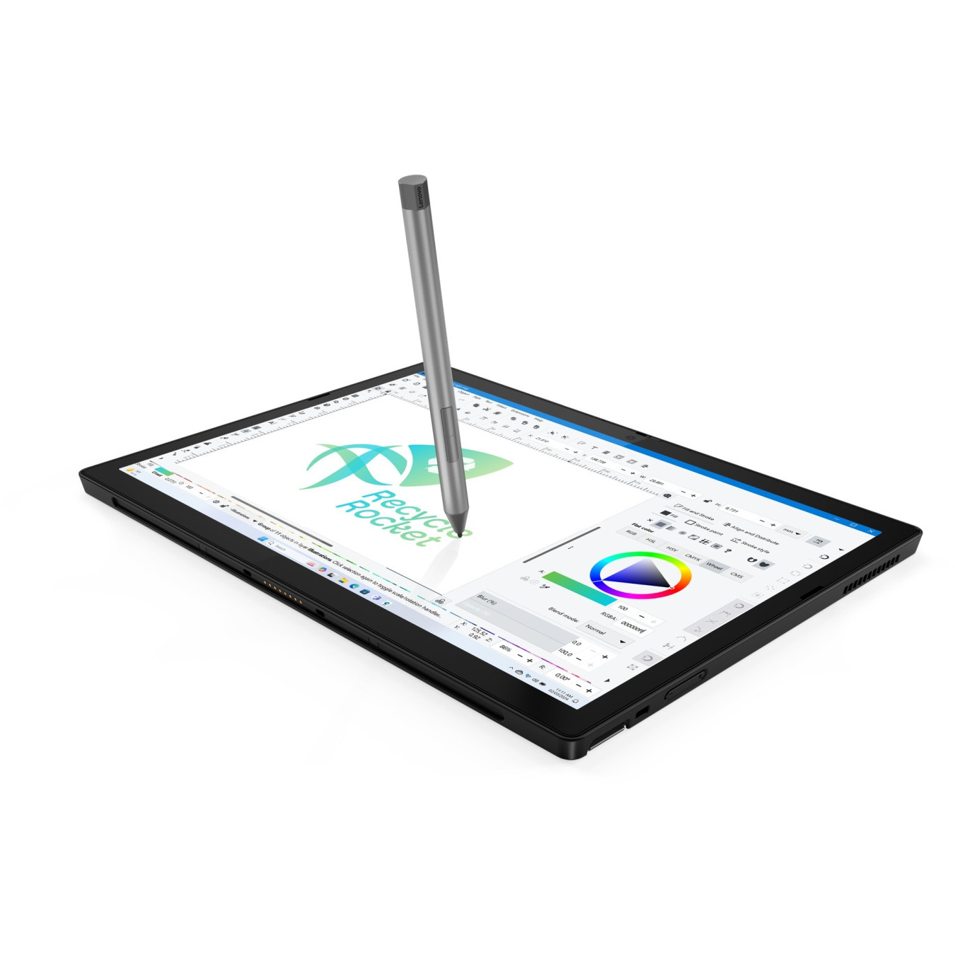 Lenovo ThinkPad X12 Detachable Gen 2 - 164U - Black, 32GB LPDDR5x, 1TB SSD, Intel Core Ultra 7, 12.3in FHD+ Touch