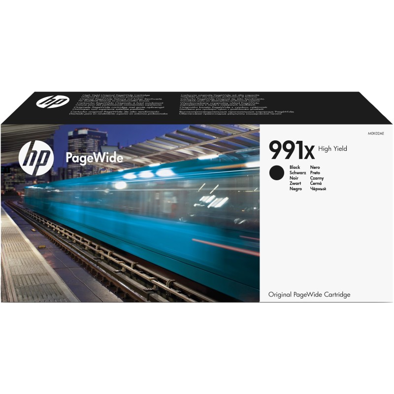 Buy HP PageWide 991X Original Ink Cartridge - M0K02AE - High-Yield Black 375ml (... in Cyprus, Nicosia, Limassol, Larnaka, Pafos