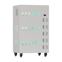 GoodConnections ANTARES PRO T30C Tablet-Ladewagen bis 11' USB-C 30W Port PD3.0 UVC-Desinfektion Grau