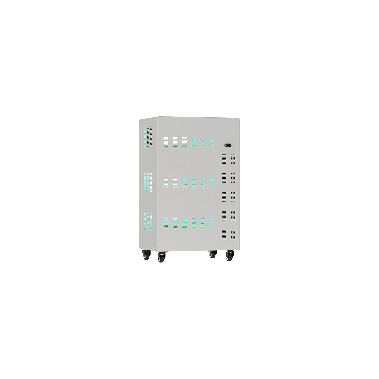 GoodConnections ANTARES PRO T30C Tablet-Ladewagen bis 11' USB-C 30W Port PD3.0 UVC-Desinfektion Grau