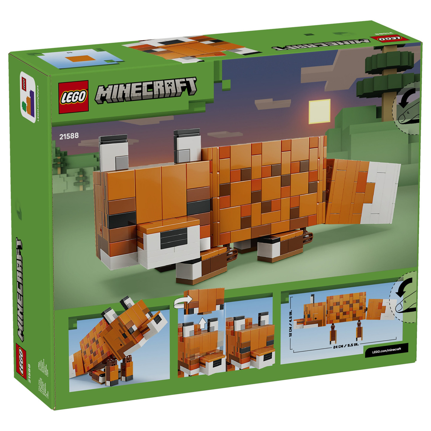 LEGO 21588 Minecraft Der Fuchs — Buy in Cyprus with Fast Delivery
