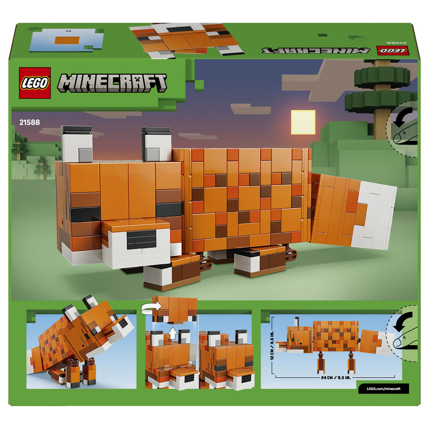LEGO 21588 Minecraft Der Fuchs — Buy in Cyprus with Fast Delivery