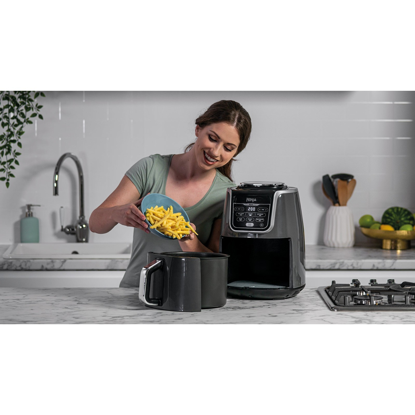 Ninja AF160EU MAX 5.2L Heißluftfritteuse — Buy in Cyprus with Fast Delivery