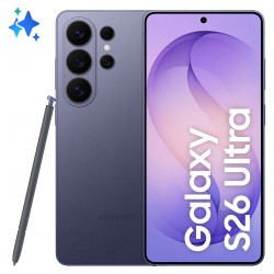 Samsung Galaxy S26 Ultra 256GB Cobalt Violet 17.49cm (6.9') OLED Display. Android 16. 200MP Quad-Kamera