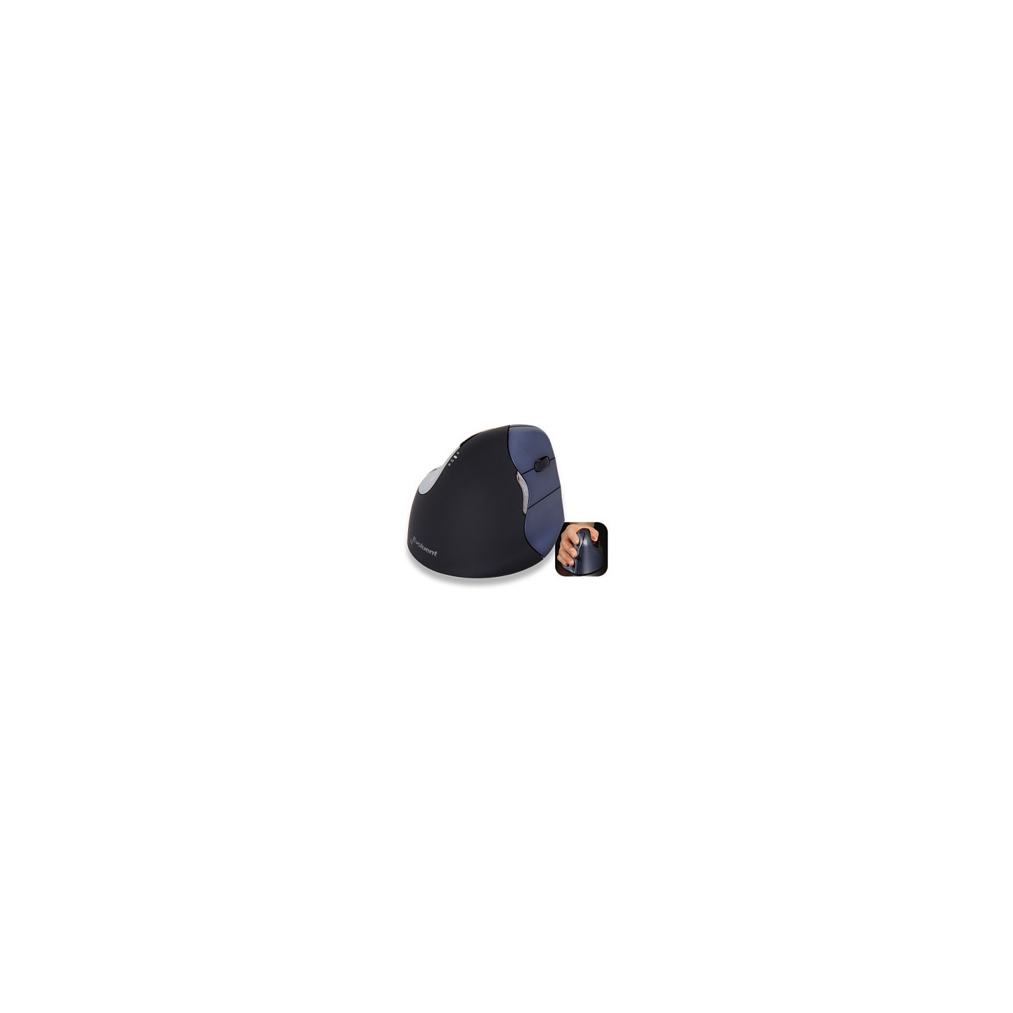 Evoluent Vertical Mouse 4 wireless black - silver — Buy in Cyprus with Fast Delivery