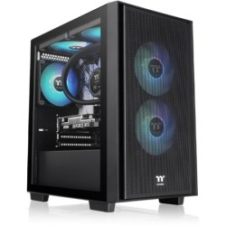 Buy Thermaltake Versa H16 TG ARGB - Micro-ATX / Mini-ITX Case - Black, Tempered ... in Cyprus, Nicosia, Limassol, Larnaka, Pafos