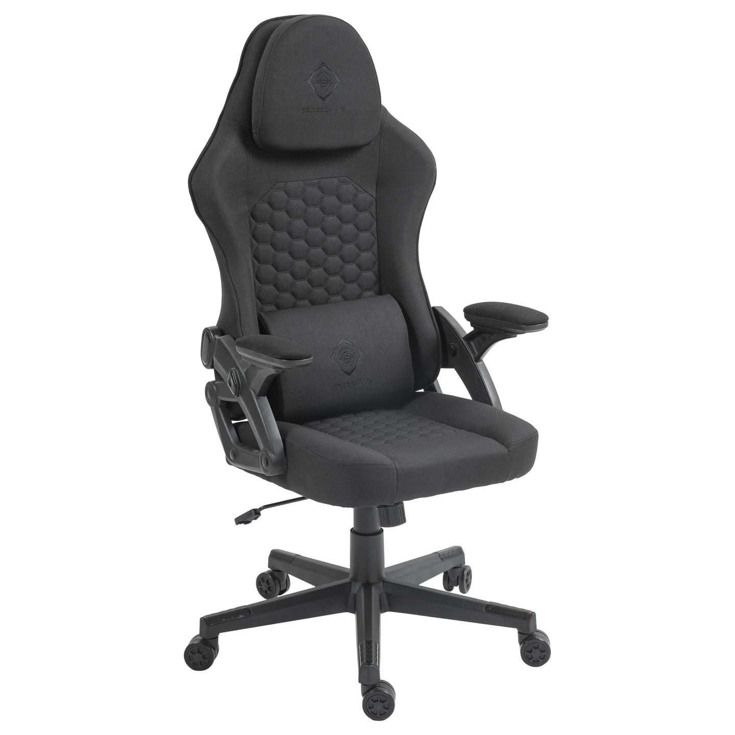 Deltaco DC130 Gamingstuhl Soft Woven Mesh. schwarz — Buy in Cyprus with Fast Delivery
