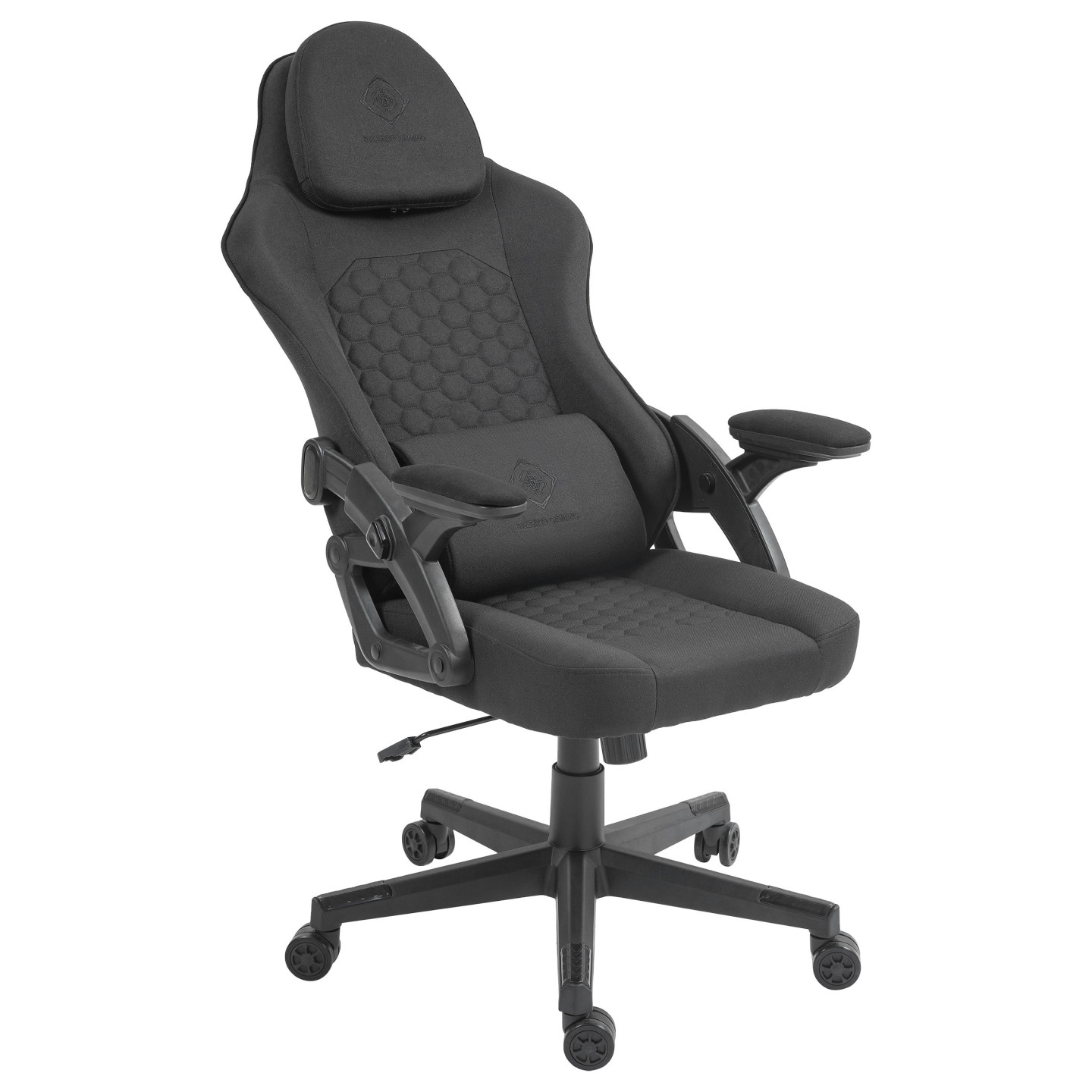 Deltaco DC130 Gamingstuhl Soft Woven Mesh. schwarz — Buy in Cyprus with Fast Delivery