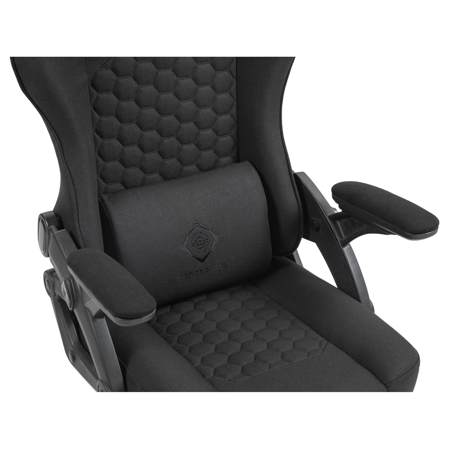 Deltaco DC130 Gamingstuhl Soft Woven Mesh. schwarz — Buy in Cyprus with Fast Delivery