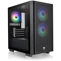 Thermaltake Versa H16 TG ARGB Micro-ATX/Mini-ITX Case - Black CA-1Y8-00S1WN-02 (Boxed) — Buy in Cyprus with Fast Delivery