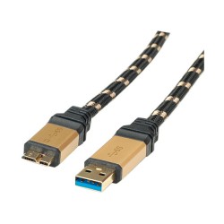 ROLINE USB3.2 GEN1 KABEL A-MICROB — Buy in Cyprus with Fast Delivery