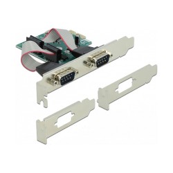 PCI Express x1 Karte zu 2 x Seriell RS-232 — Buy in Cyprus with Fast Delivery