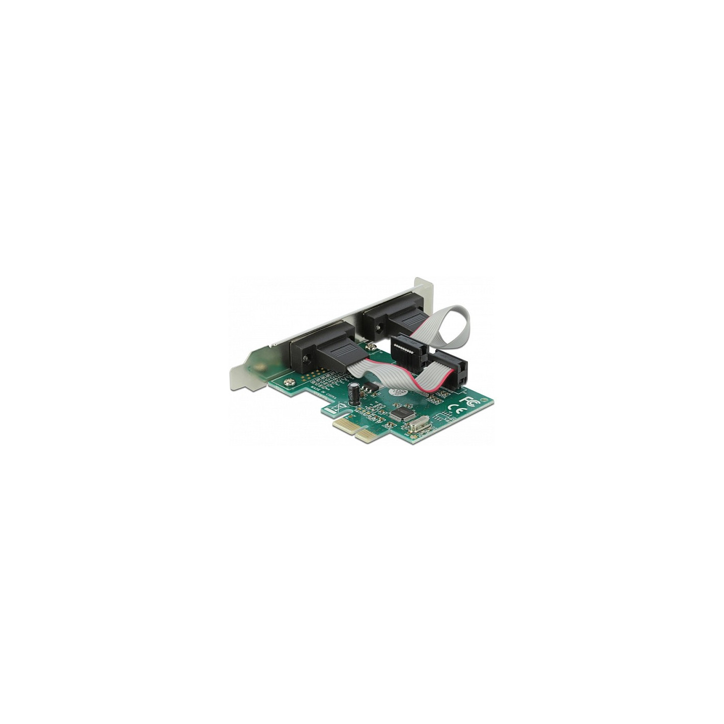 PCI Express x1 Karte zu 2 x Seriell RS-232 — Buy in Cyprus with Fast Delivery