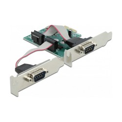 PCI Express x1 Karte zu 2 x Seriell RS-232 — Buy in Cyprus with Fast Delivery
