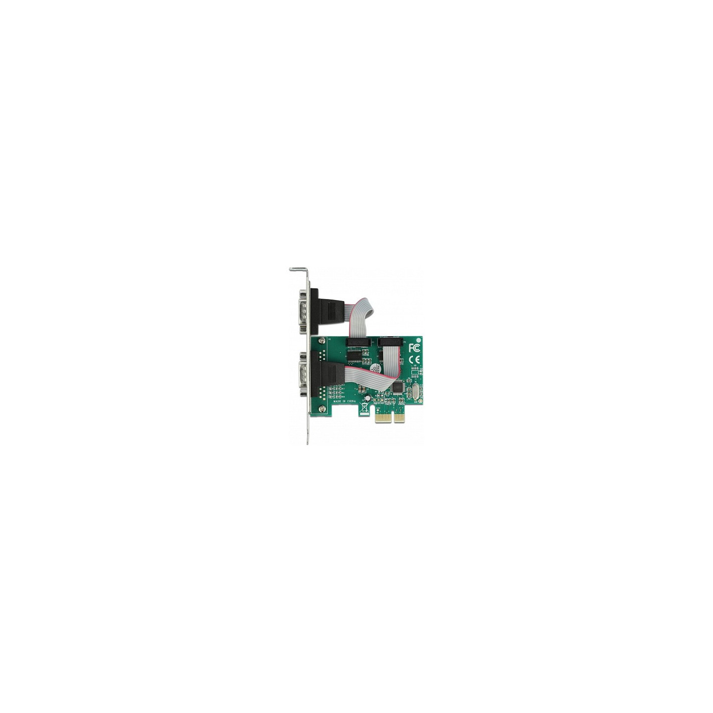 PCI Express x1 Karte zu 2 x Seriell RS-232 — Buy in Cyprus with Fast Delivery