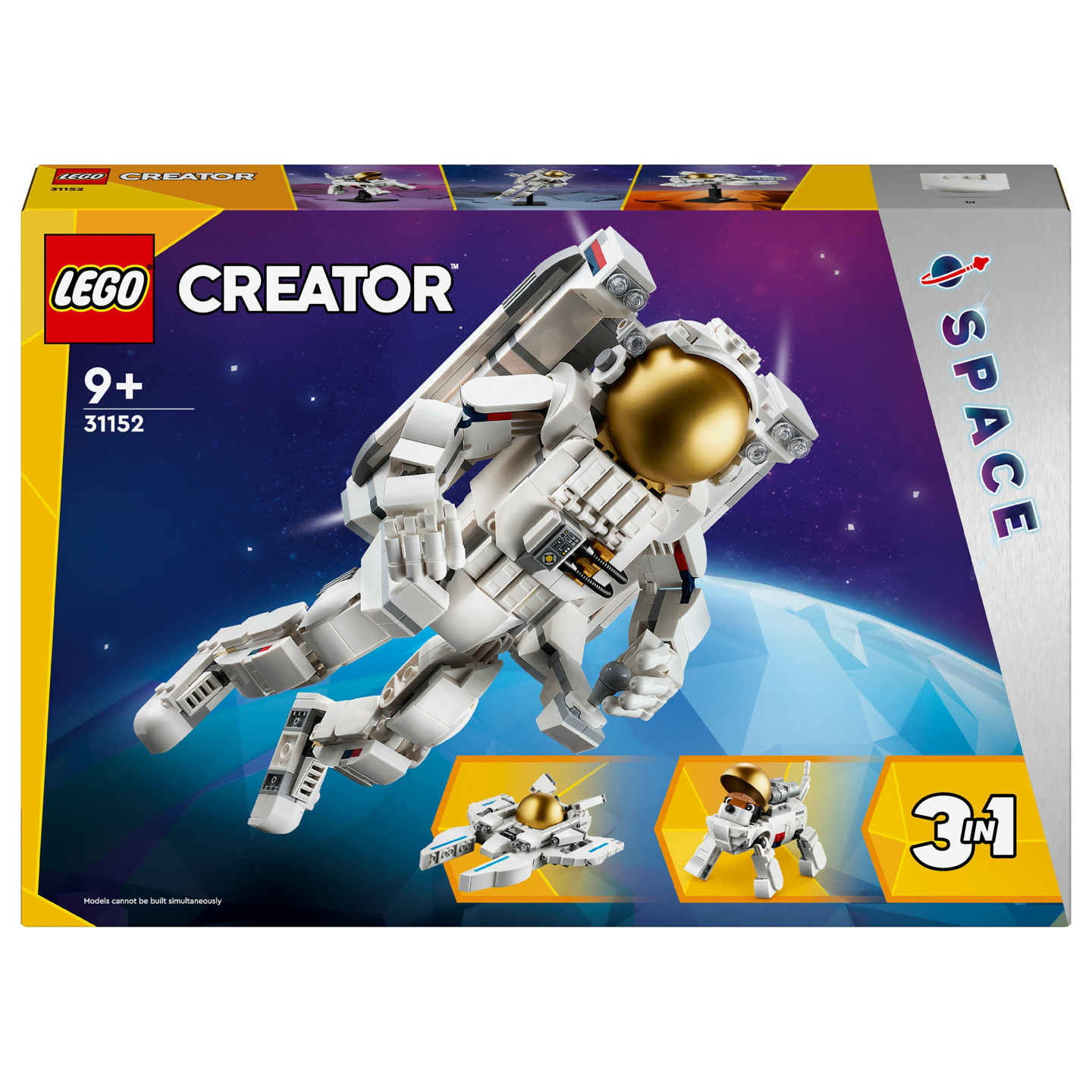 LEGO Creator 3-in-1 Astronaut im Weltraum 31152 — Buy in Cyprus with Fast Delivery