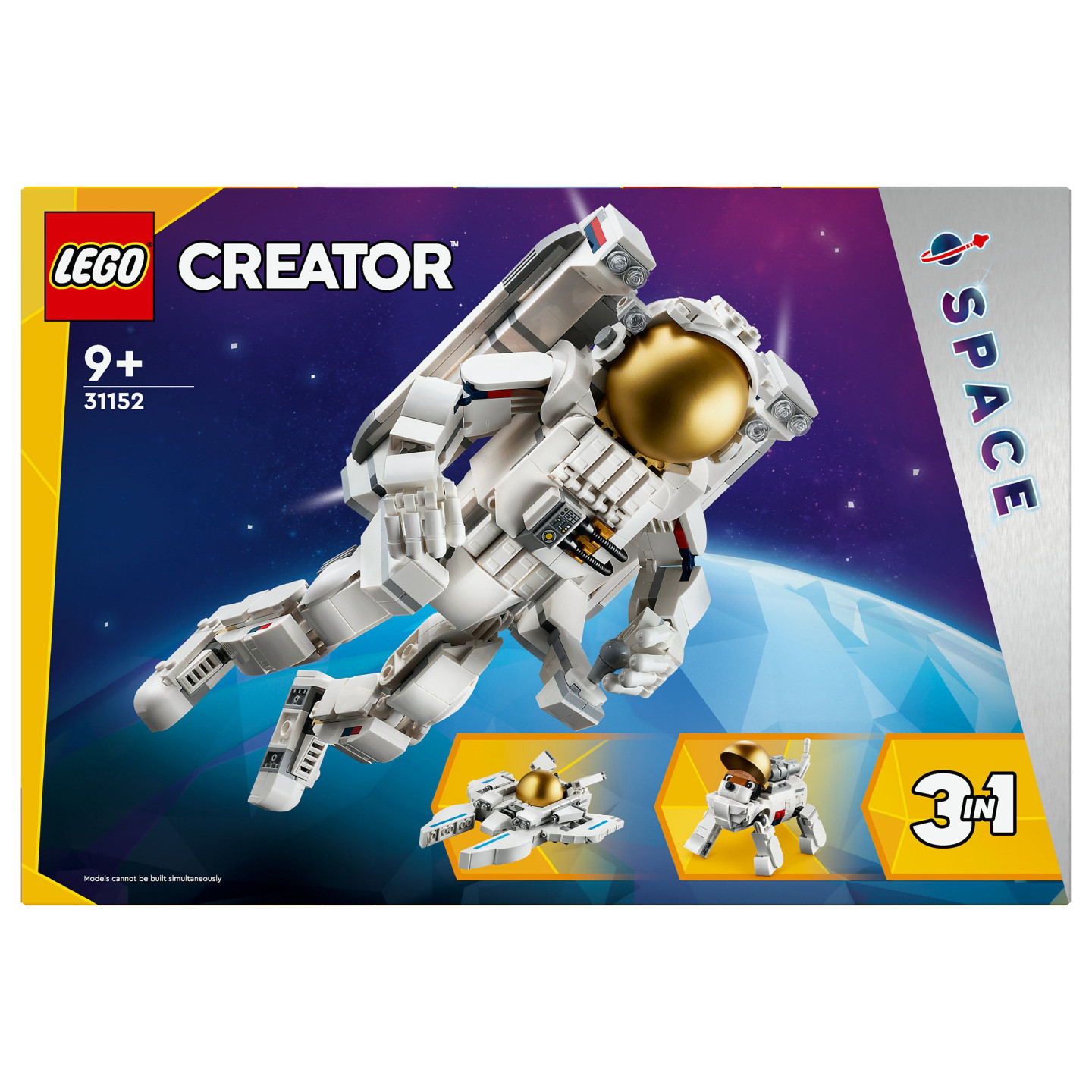 LEGO Creator 3-in-1 Astronaut im Weltraum 31152 — Buy in Cyprus with Fast Delivery
